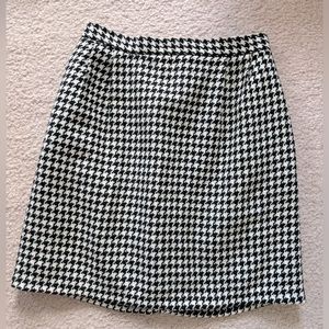 Vintage Houndstooth Skirt